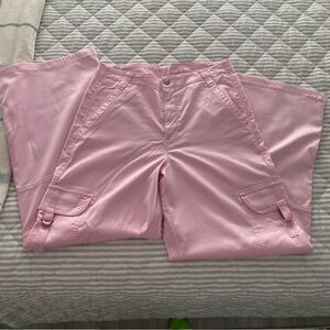 American Eagle Dreamy Drape Stretch Super High Rise Baggy Wide Leg Pants